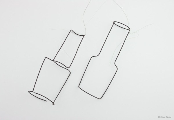 Clare Finin, heirloom, human hair, memento, artist, metalsmith, contemporary metalsmith, stroke, stroke victim, remembrance