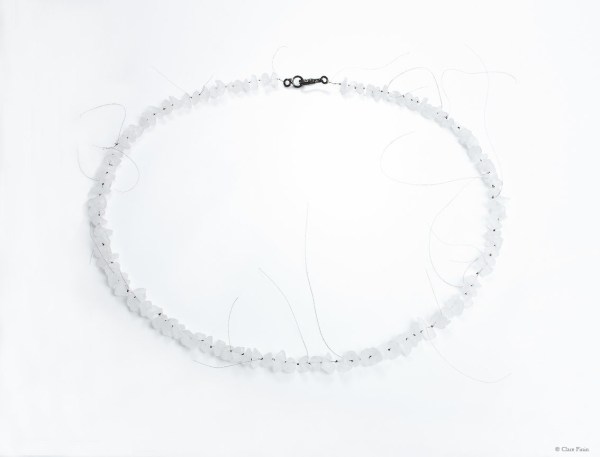 Clare Finin, heirloom, human hair, memento, artist, metalsmith, contemporary metalsmith, salt, sea salt, jewelry about jewelry