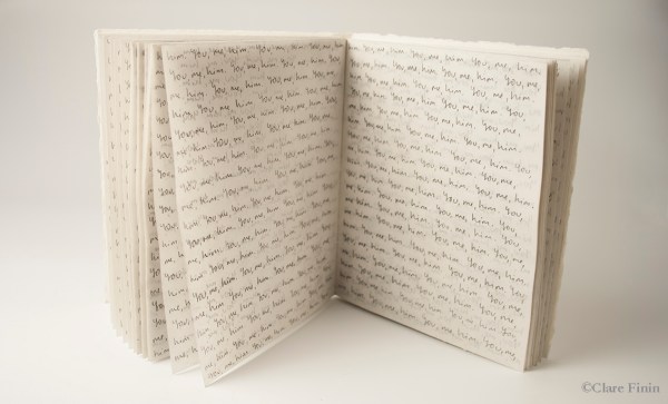 Clare Finin, contemporary jewelry, craft, book, handmade book, memory